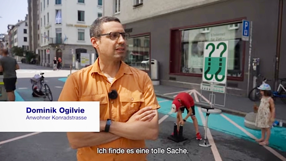 Dominik Ogilvie, Interview in der Konradstrasse